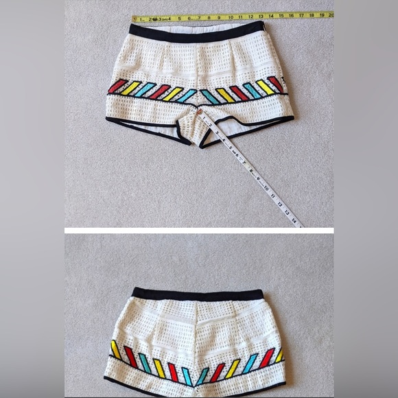 Natasha Gan eyelet embroidered shorts size 6 BNWOT PO - Picture 3 of 5